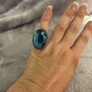 Tanzanite crystal ring